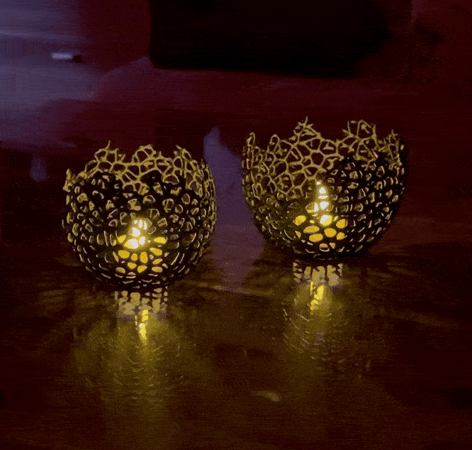 BROKEN EGGS TEALIGHT — miniatura 3