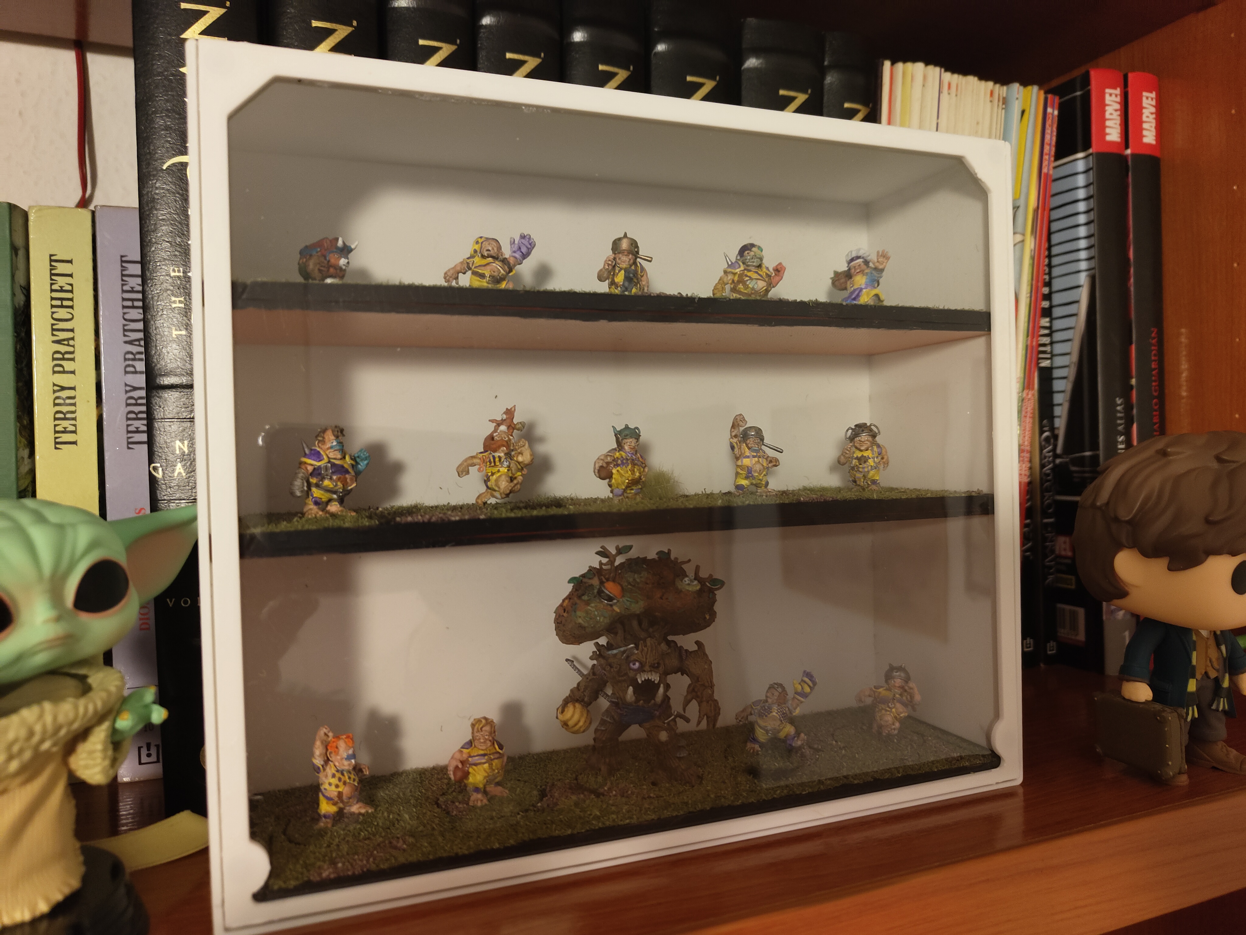 Disp+bowl case for displaying blood bowl teams — miniatura 2