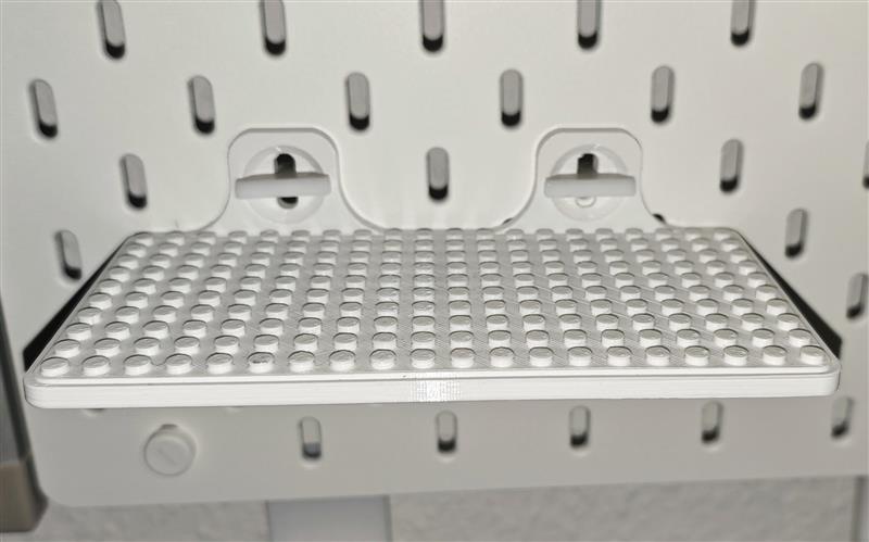 Skadis Lego Plate 20x10 T-Clip Platform