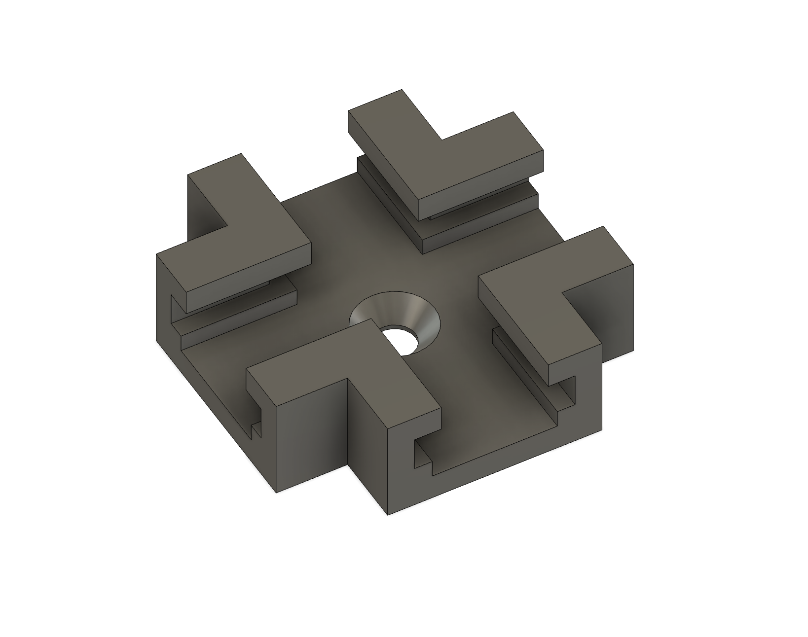 T-track Intersection - Fast Print