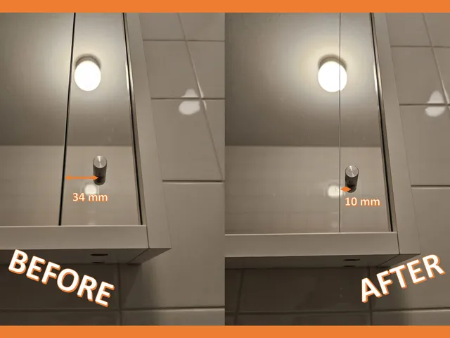 IKEA NYSJÖN - mirror cabinet adapter
