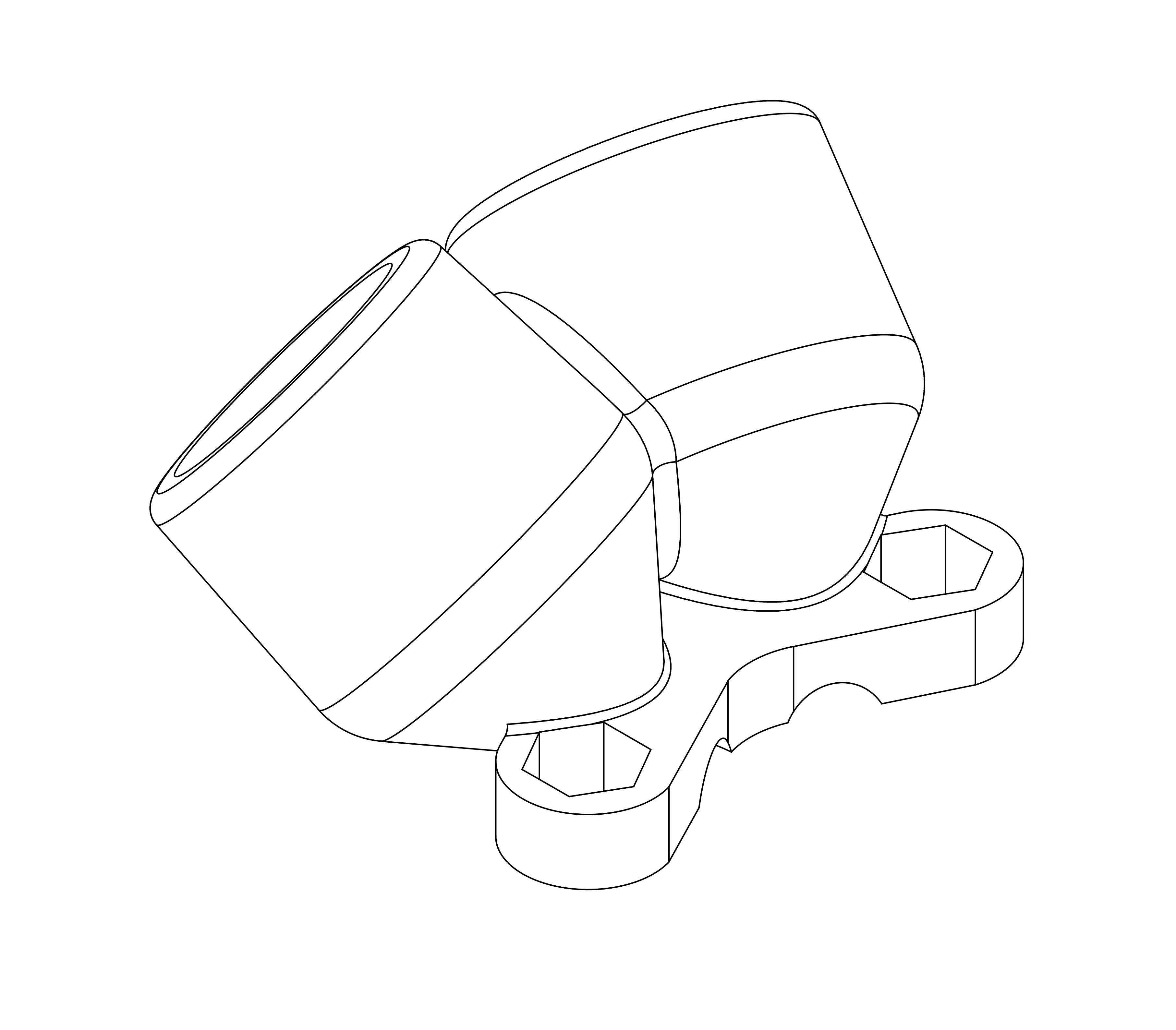 ImpulseRC Echo DJI O4 dual antenna stubby mount