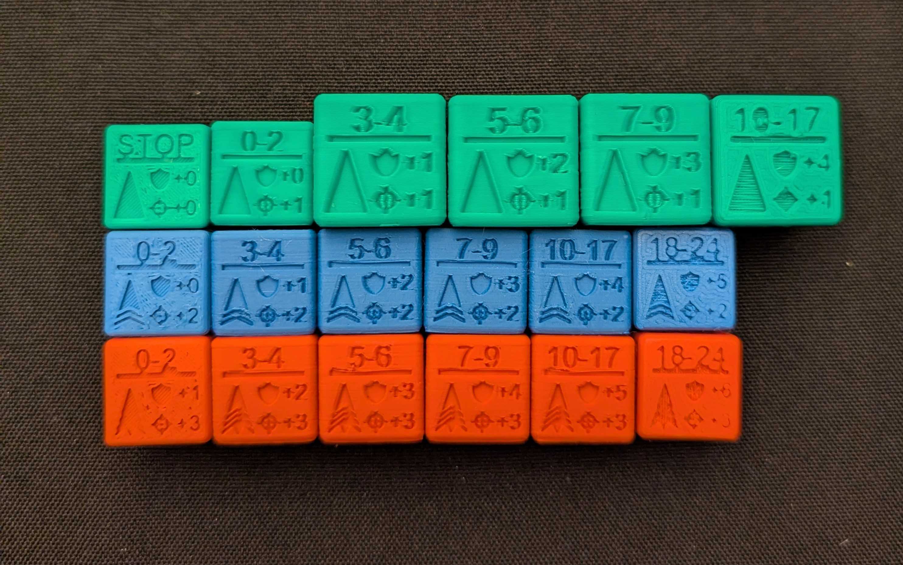 Battletech Movement Dice — miniatura 2