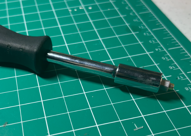6mm Hex Magnet Tip for Screwdrivers (4mm OD Magnets)