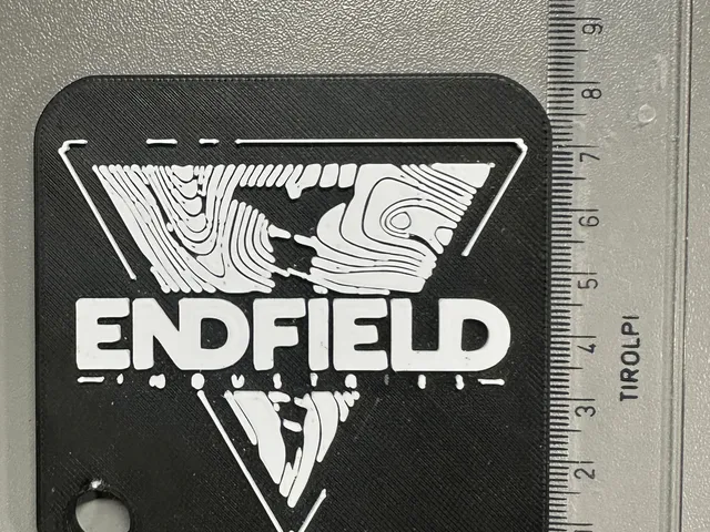 Endfield Industries Logo Keychain