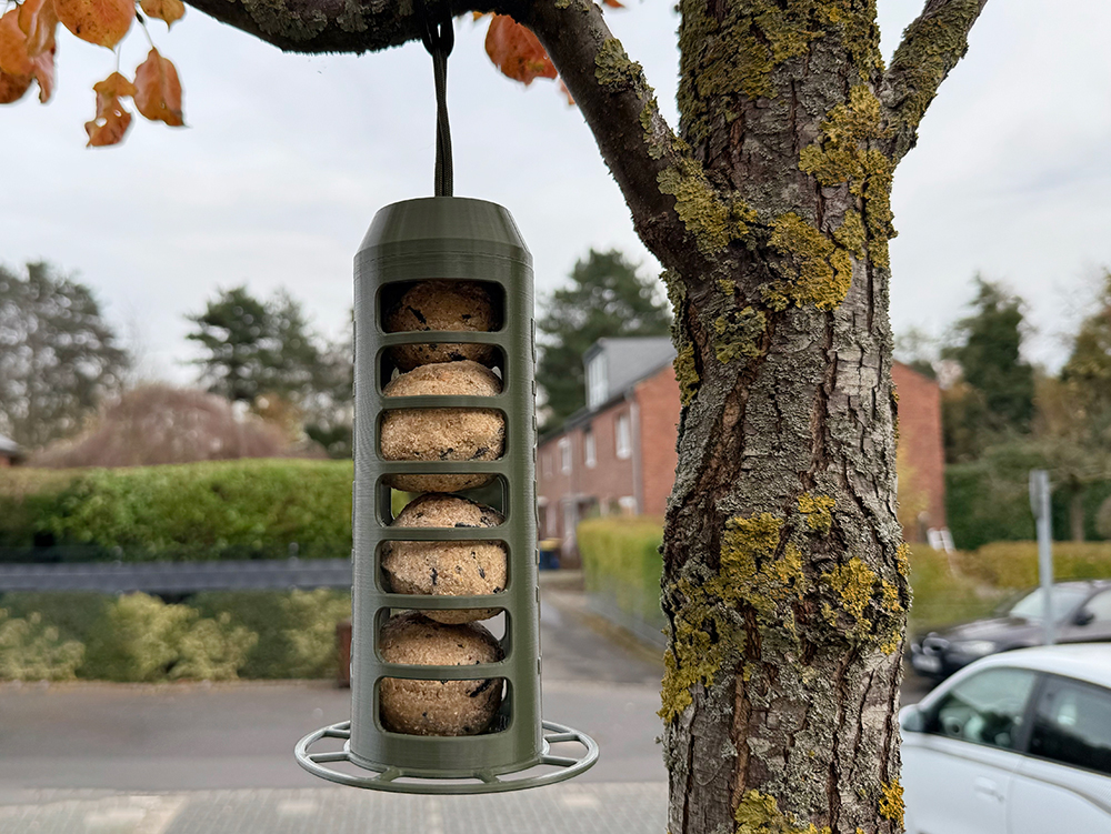 "Birdify" ► Modular Bird Suet Ball Feeder | Modulare Halterung für Meisenknödel