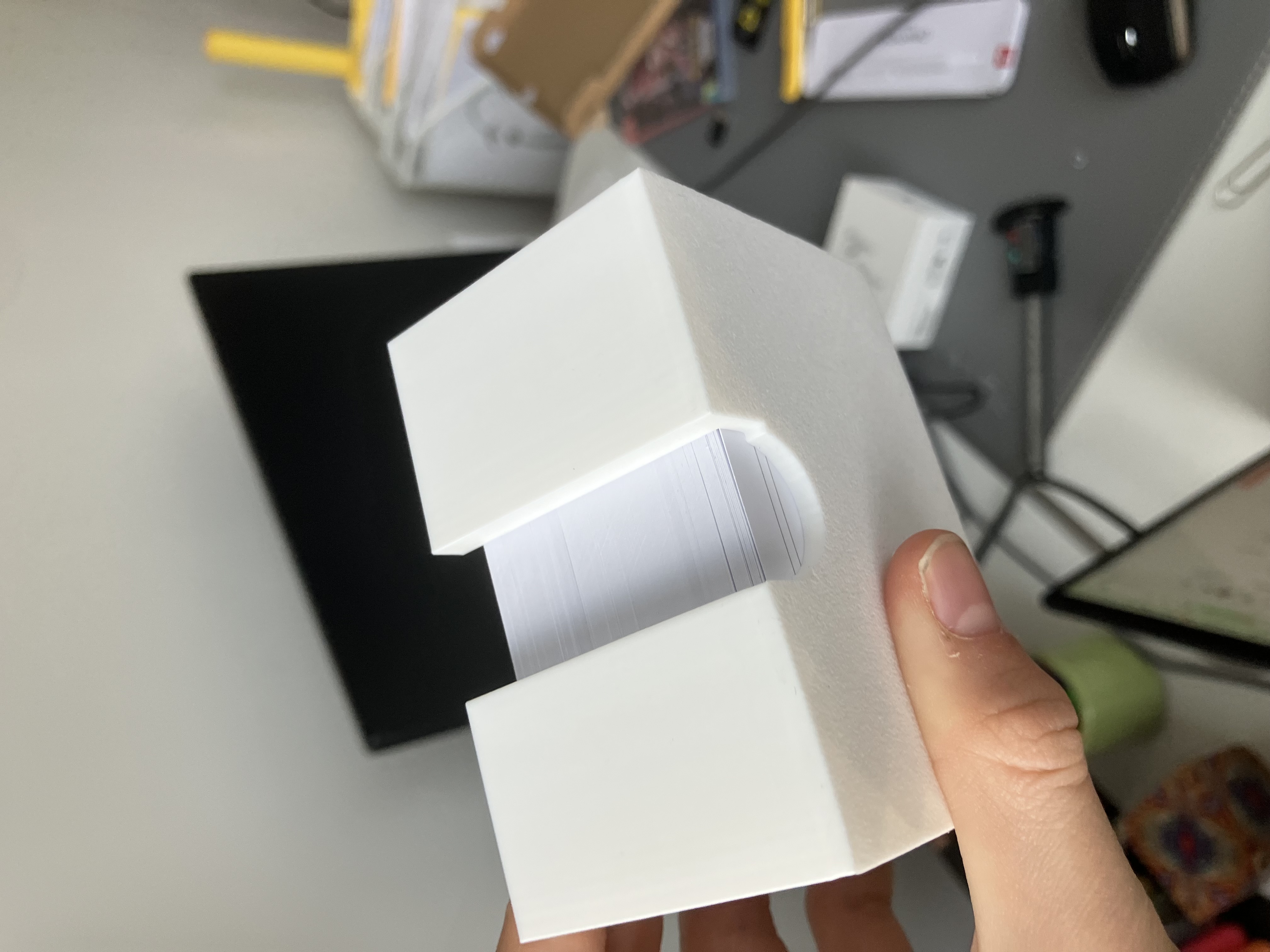 Skadis note card (a8) container