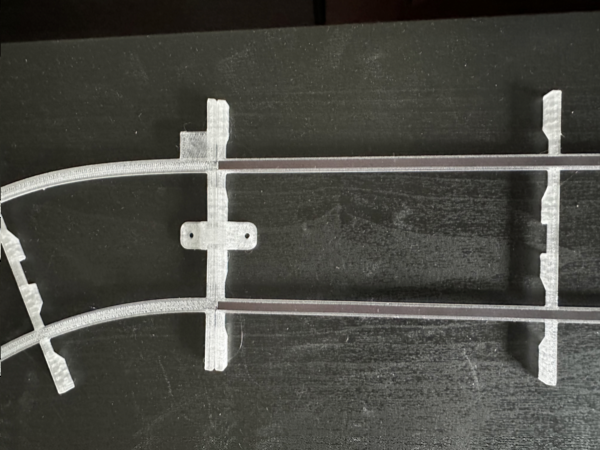 Test roadbed for 1:87 vehicles