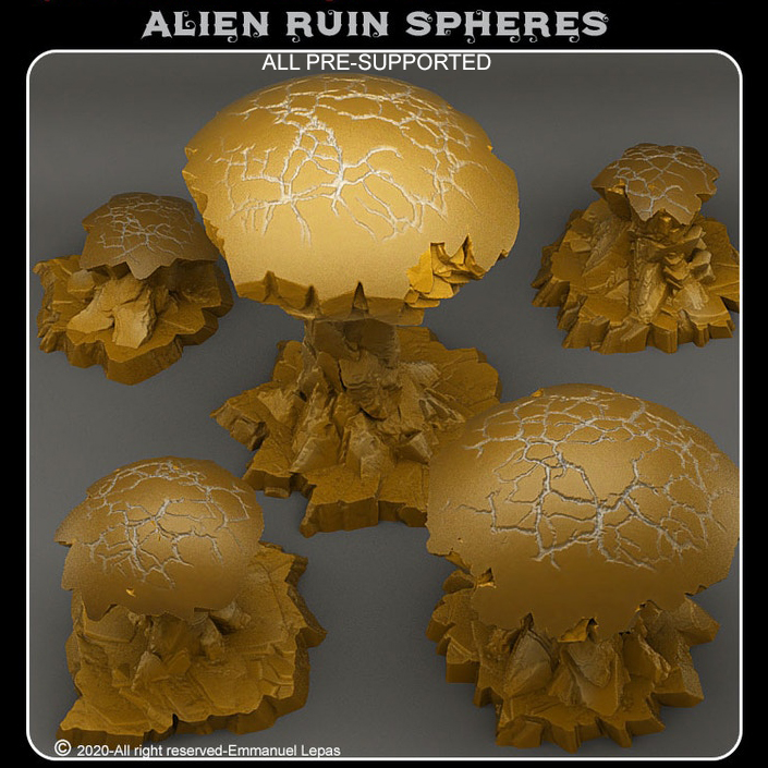 ALIEN RUIN SPHERES