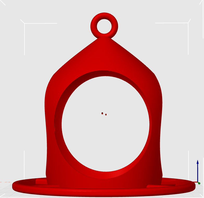 print in place bird feeder