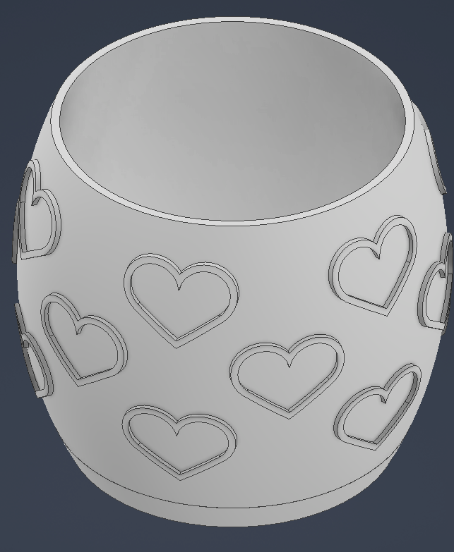 Heart Pattern Planter — thumbnail 2
