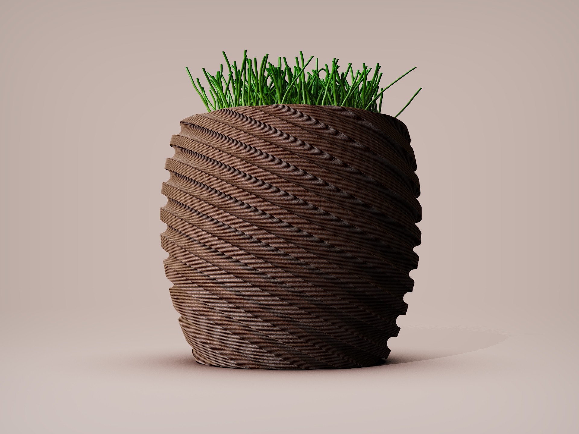 Miniatura 2 do modelo 3D Geometric Orbit Planter
