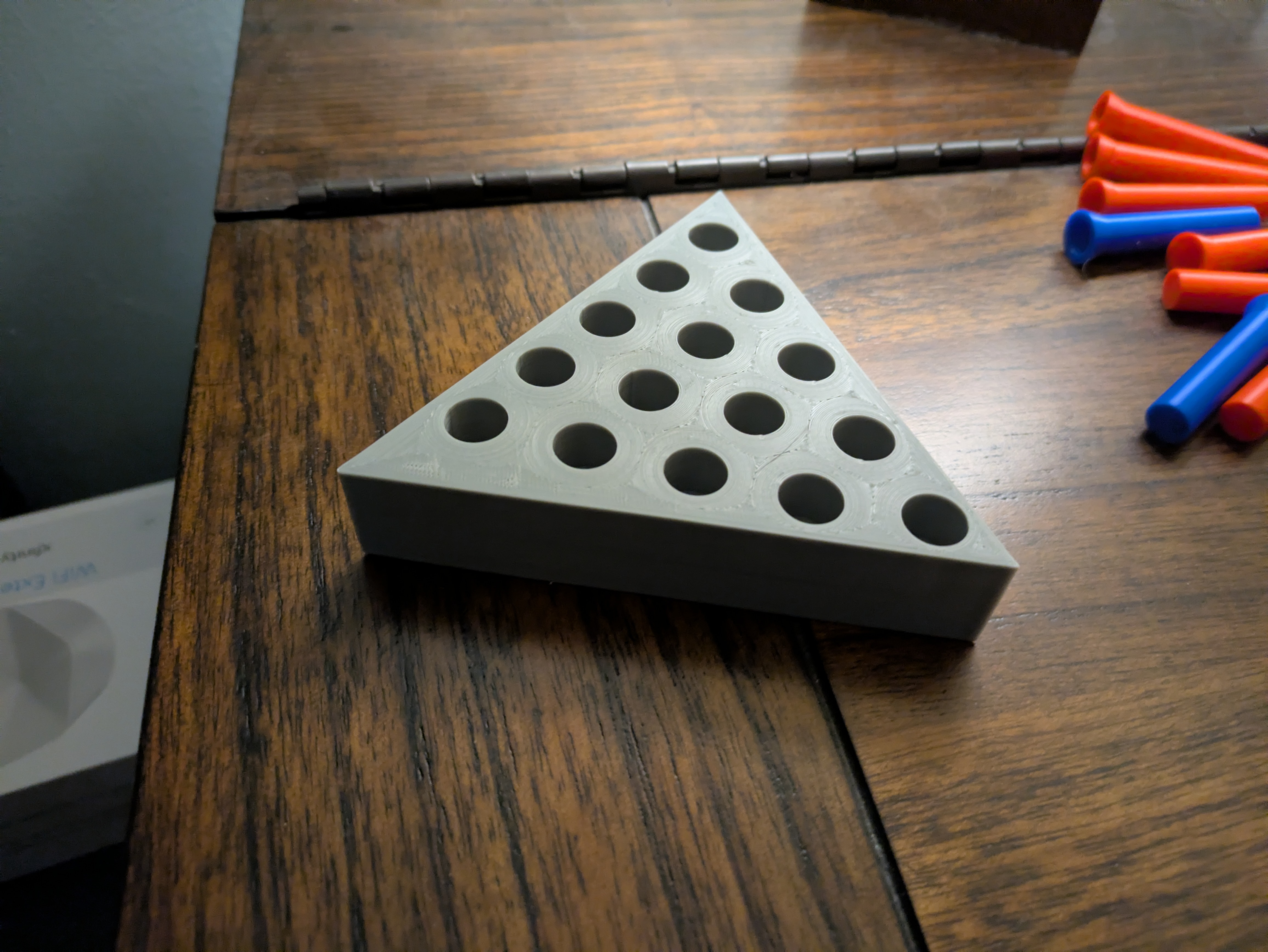 triangle peg board game — thumbnail 2