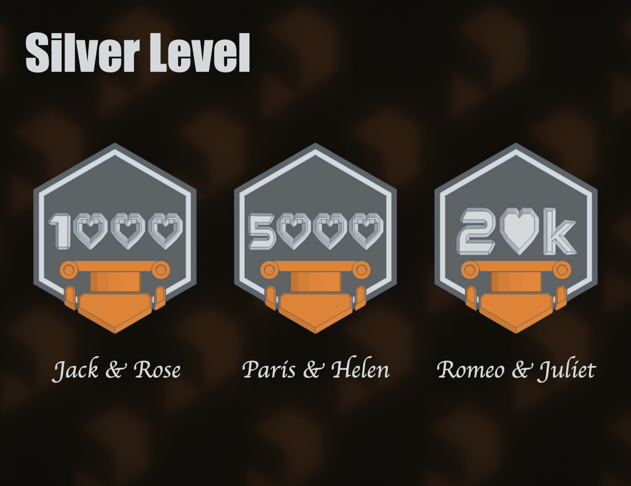 Valentines Printables Number of Likes Badges - Unofficial Fan Made — miniatura 8