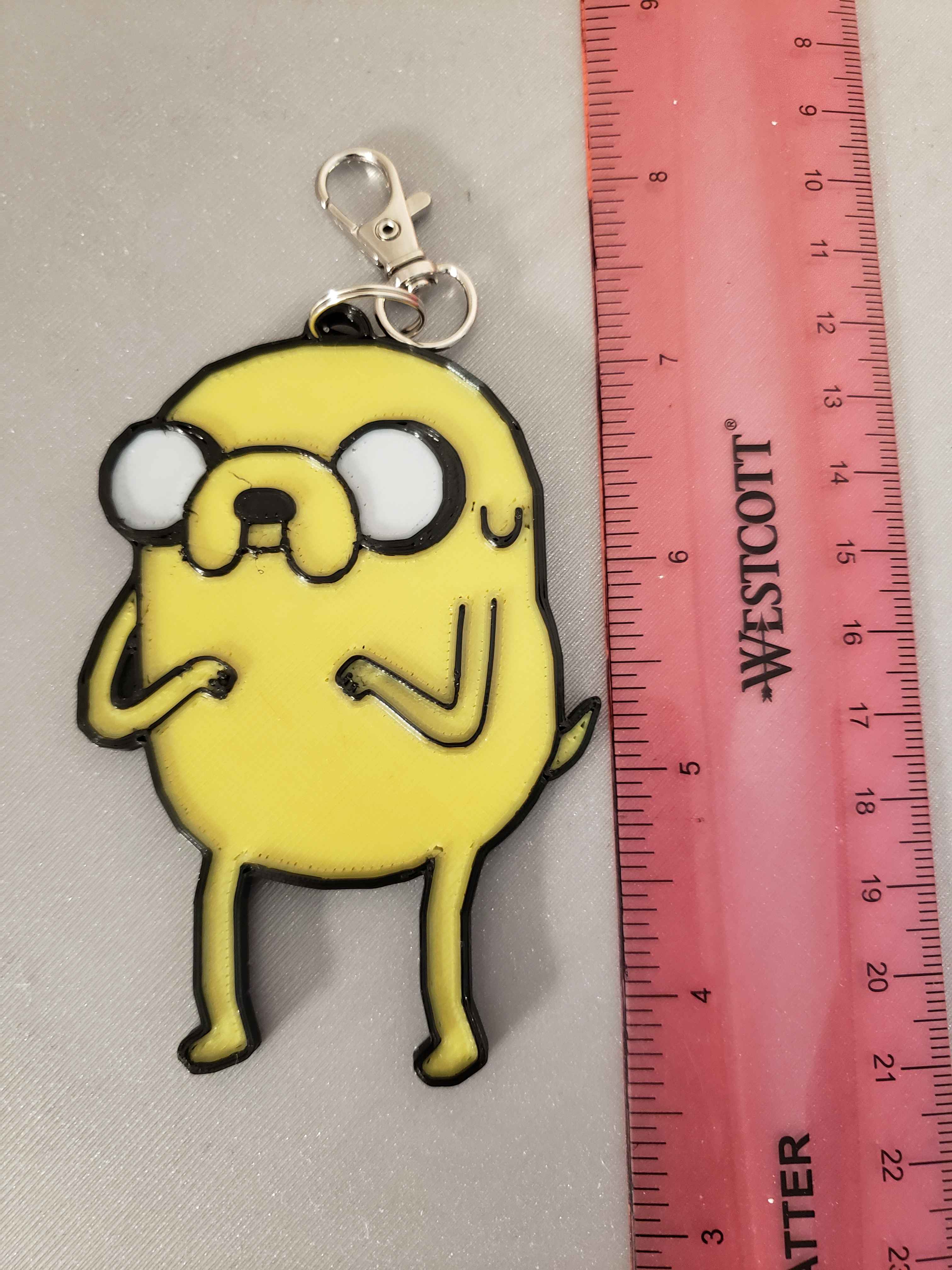 Adventure Time - Jake the Dog 2D Keychain