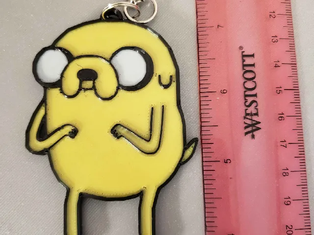 Adventure Time - Jake the Dog 2D Keychain