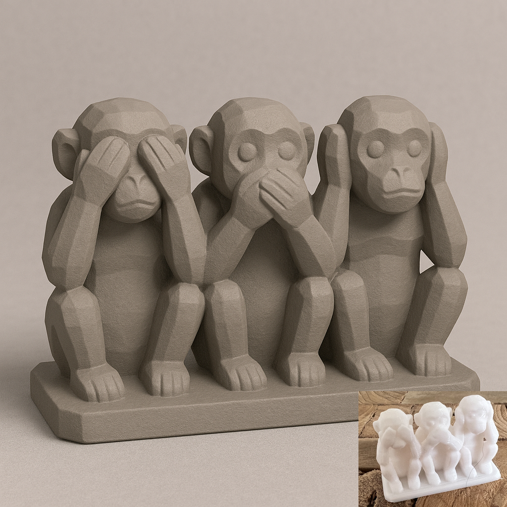 The Three Wise Monkeys