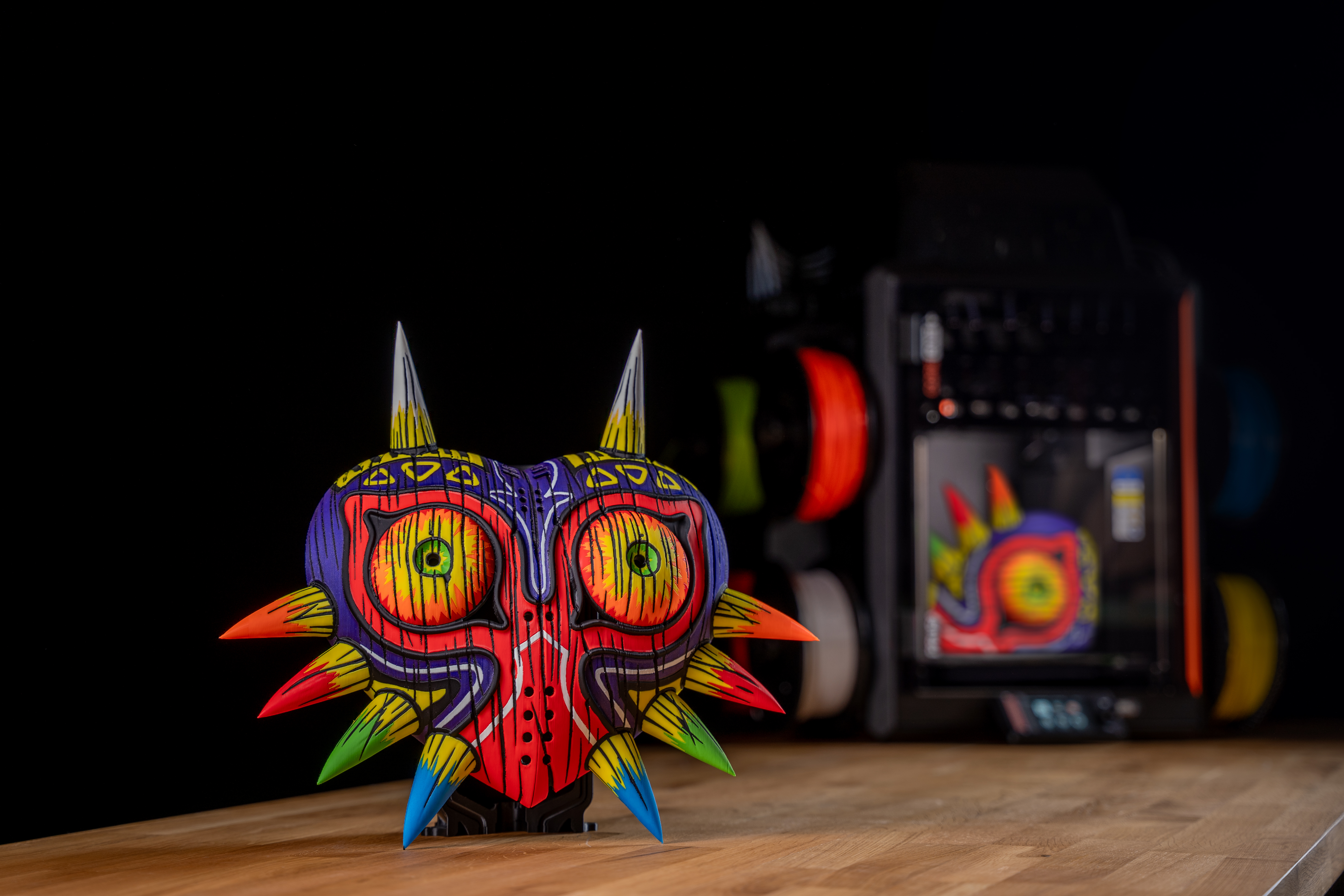Majora's Mask painted for INDX