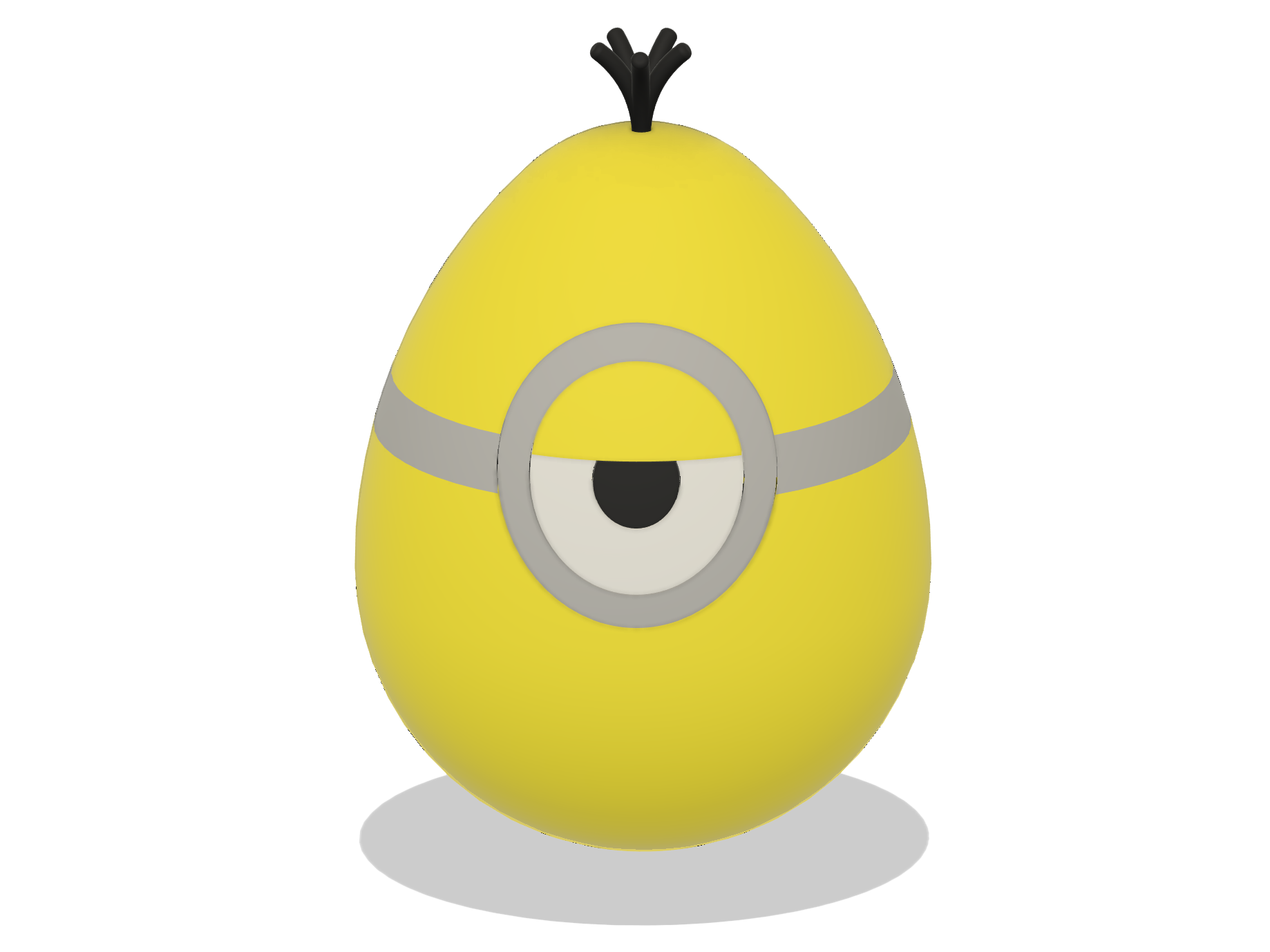 Multi Part Minion Egg (fusion360)
