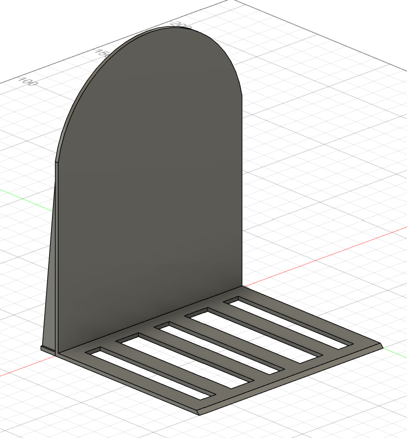 Miniatura 2 do modelo 3D Simple Bookend