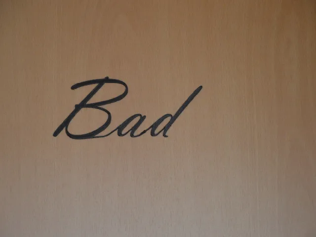 Türschild Bad