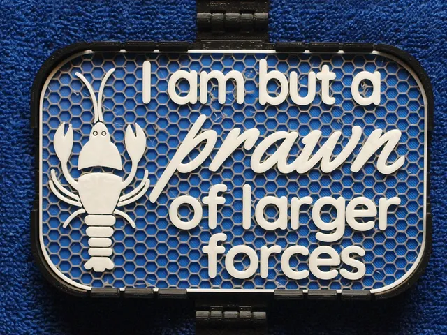 Prawn of Larger Forces sign