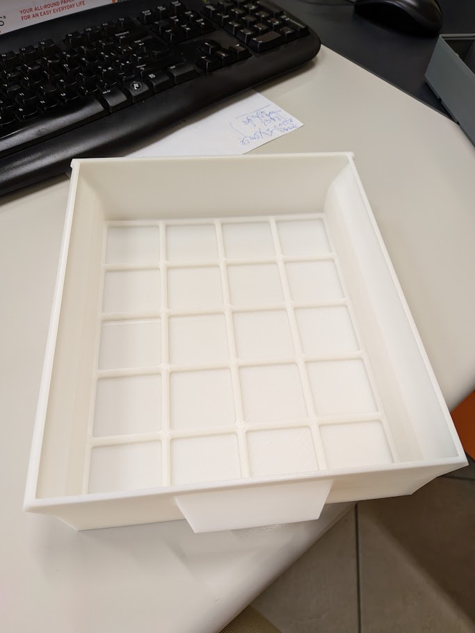 Under Desk Drawer for Gridfinity 50mm height, longer version