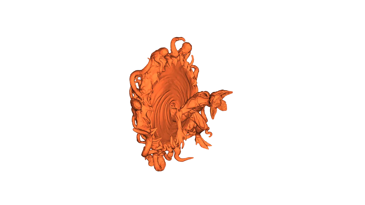 Demogorgon Gate (Stranger Things) by 3DPrintandLove | Download