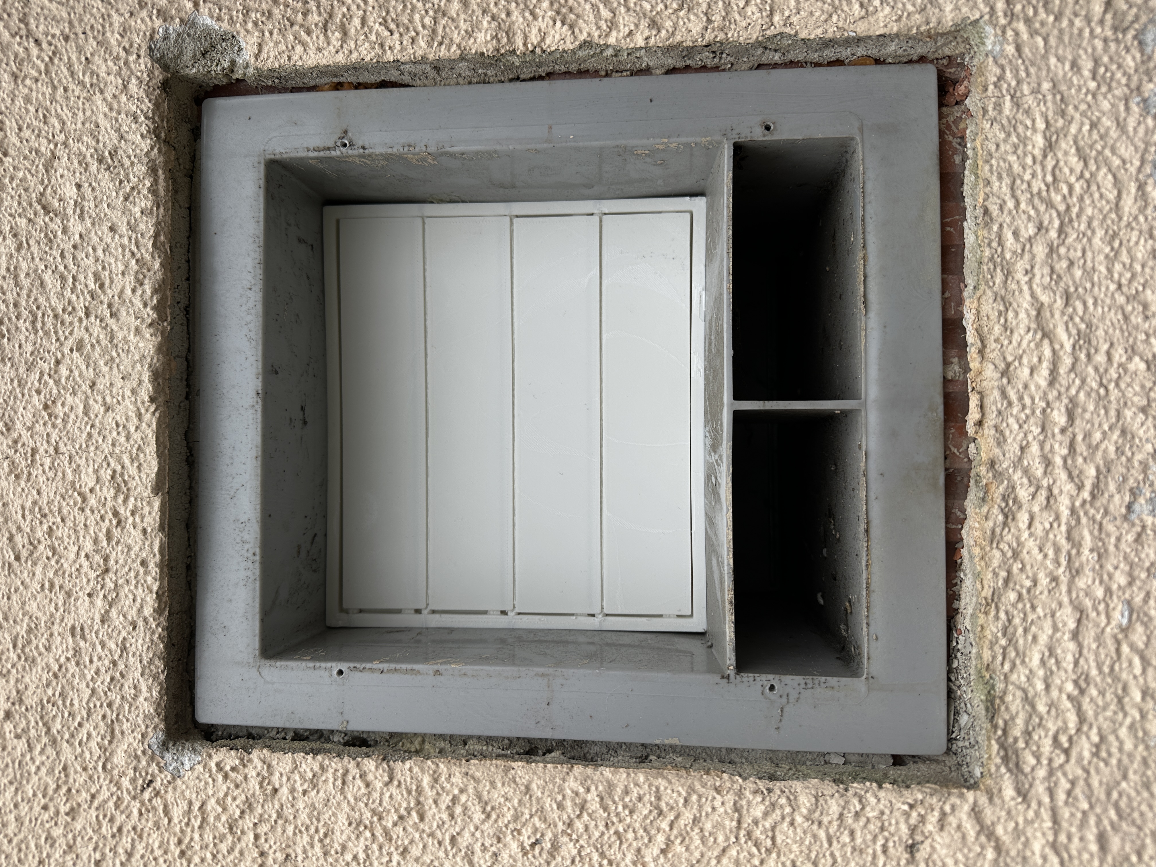 Klappe Abluft Dunstabzug Küche/Trockner