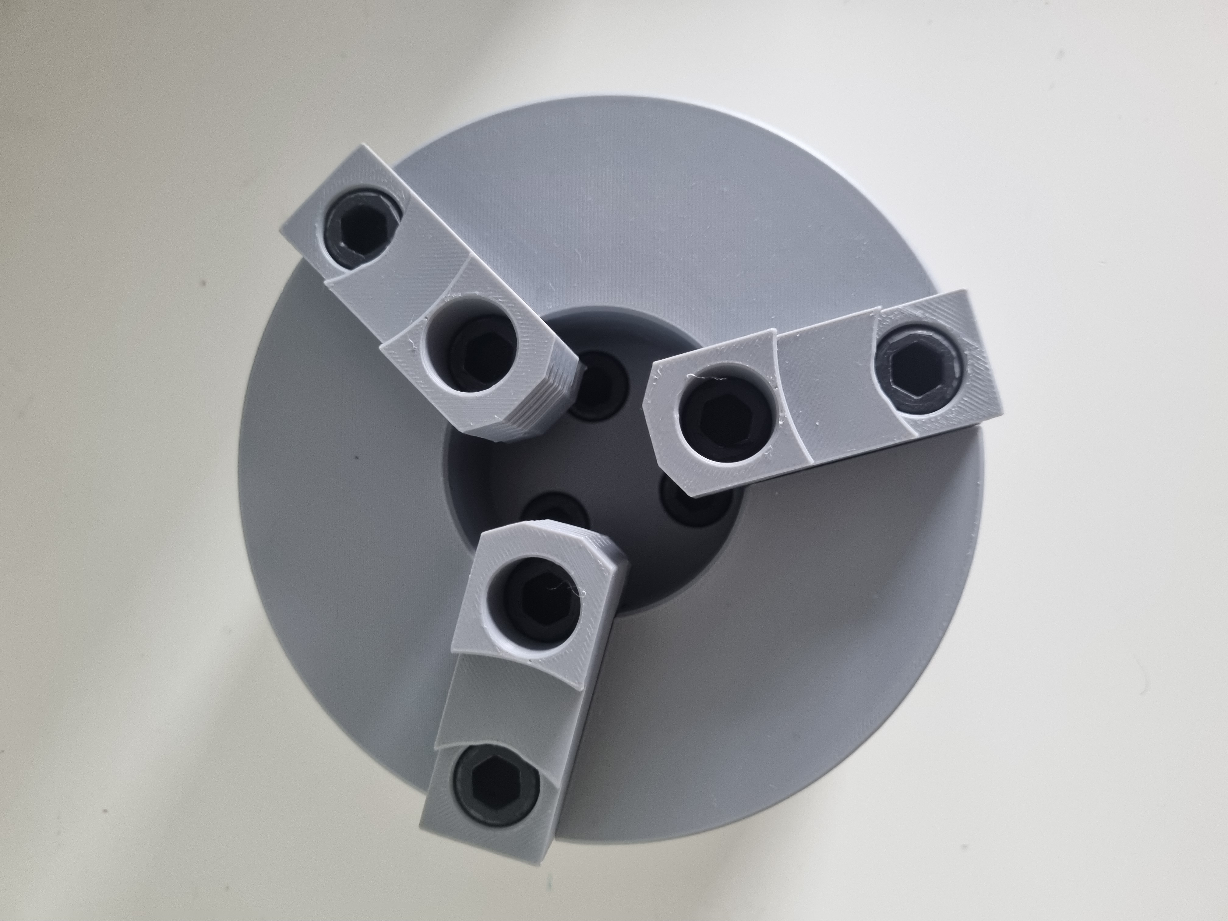 Miniatura 7 do modelo 3D CNC Lathe Chuck