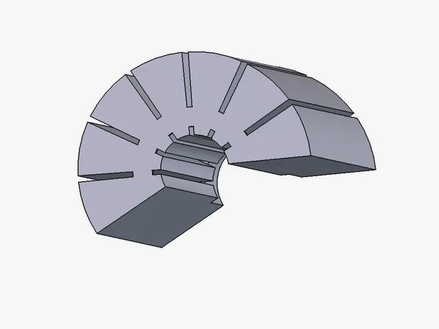 Mask (gobo) for LED lamp