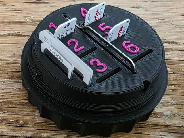 Nano SIM Card storage container (6)