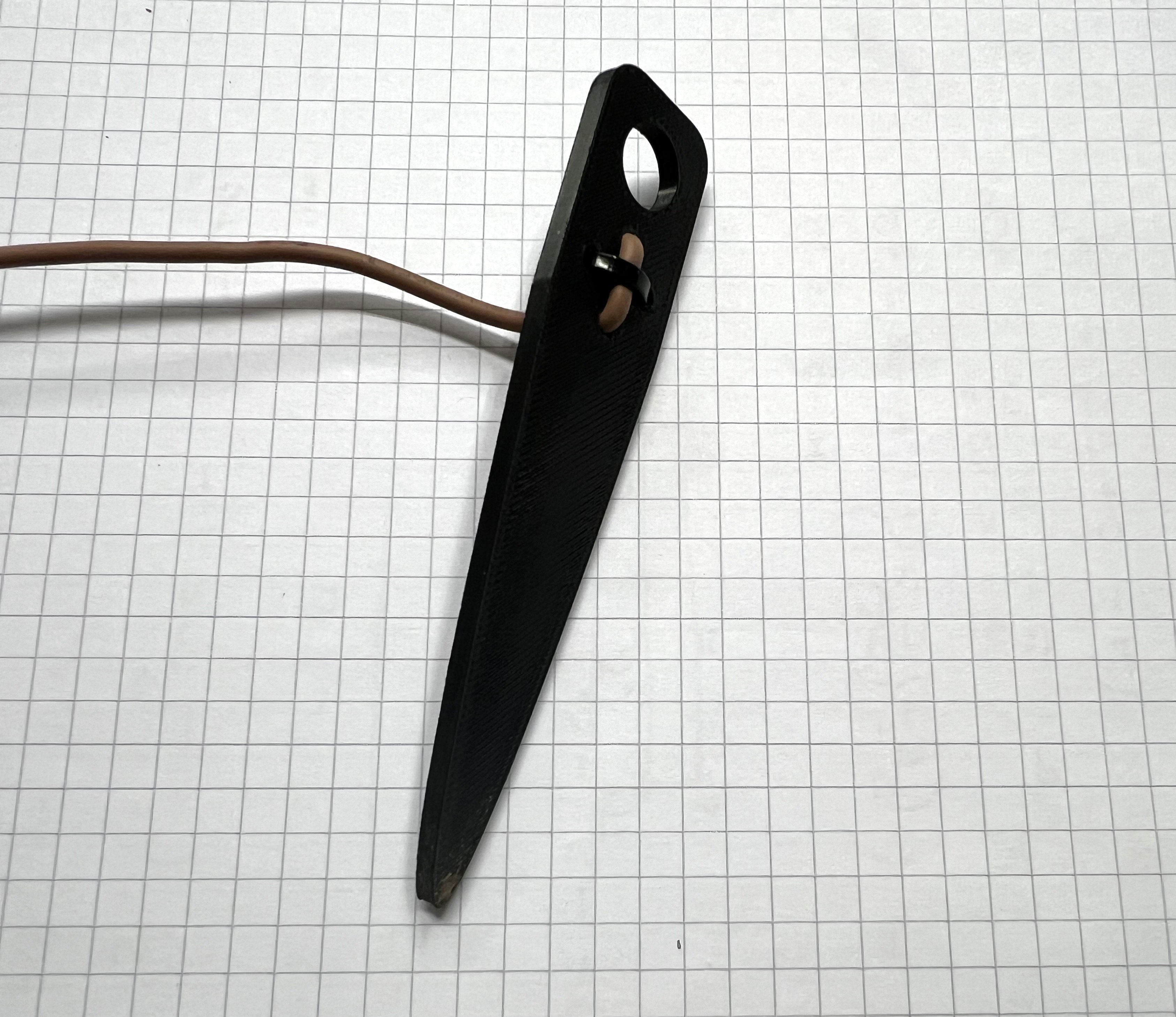 POTA Radial Ground Stake 3D model
