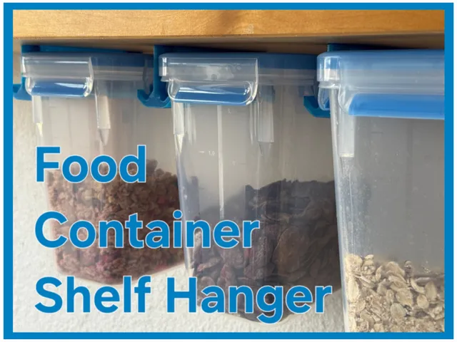 Food Container Shelf Hanger