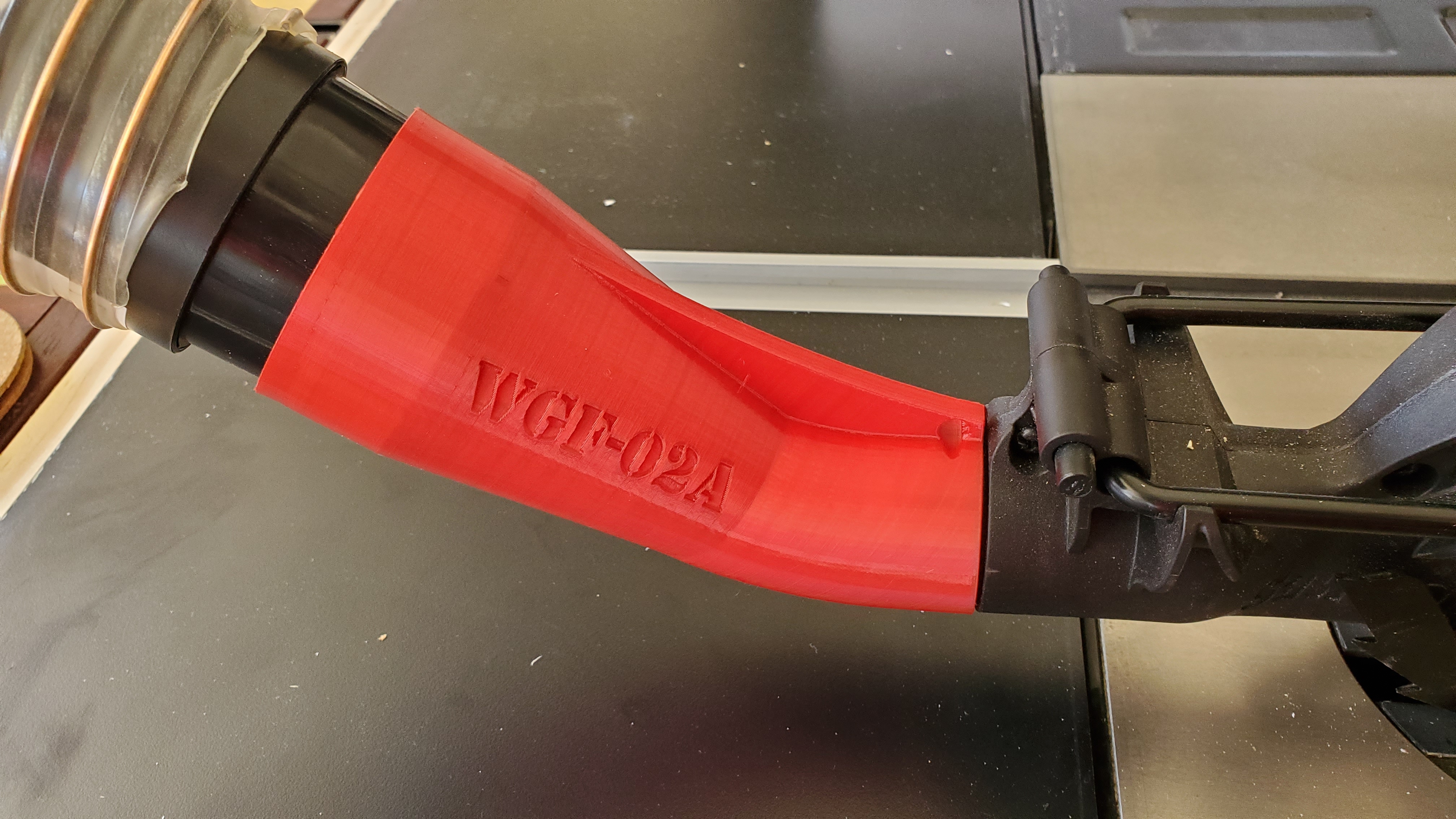 SawStop Over Blade Dust Port