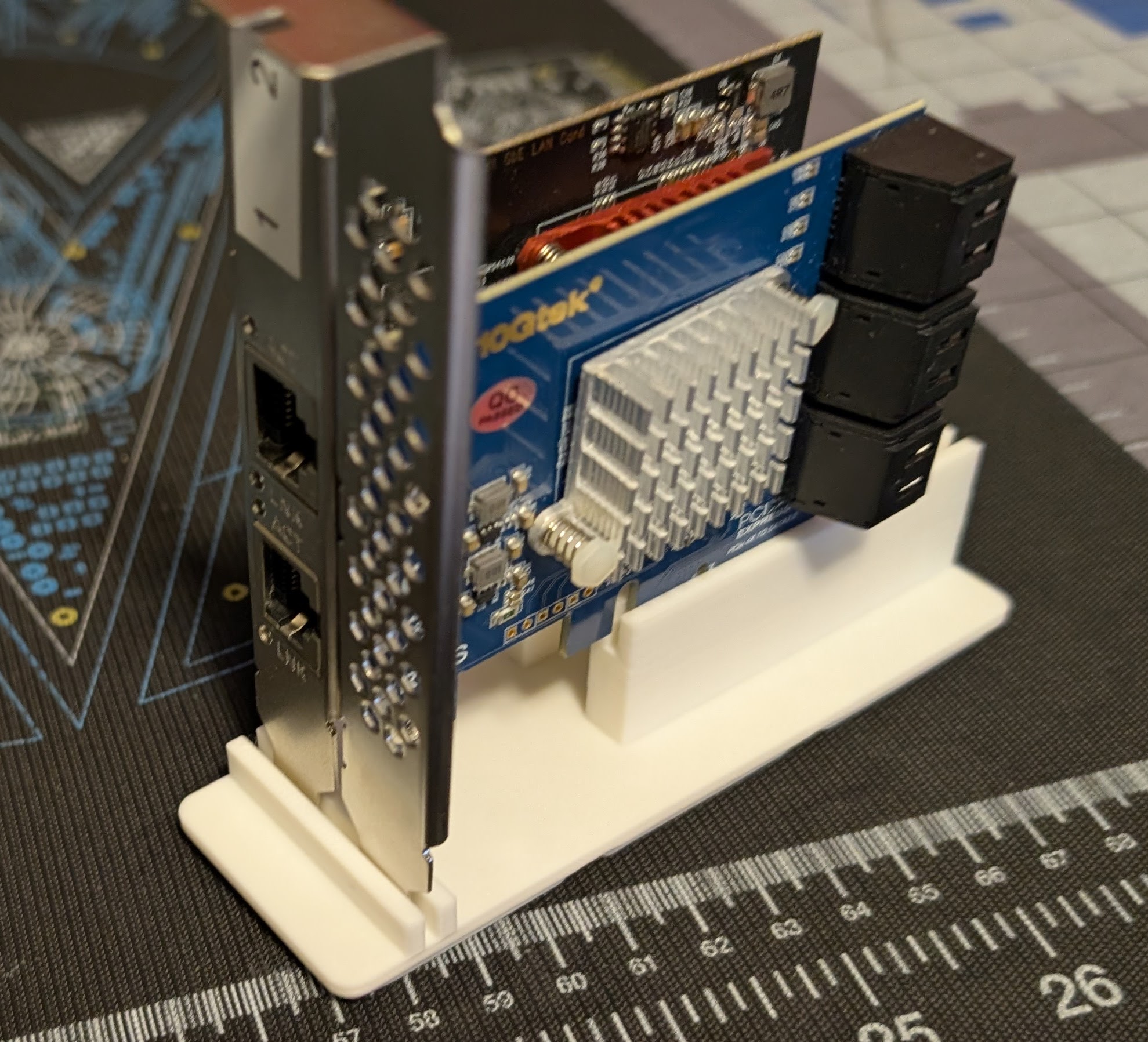 Gridfinity PCIe Card Holder