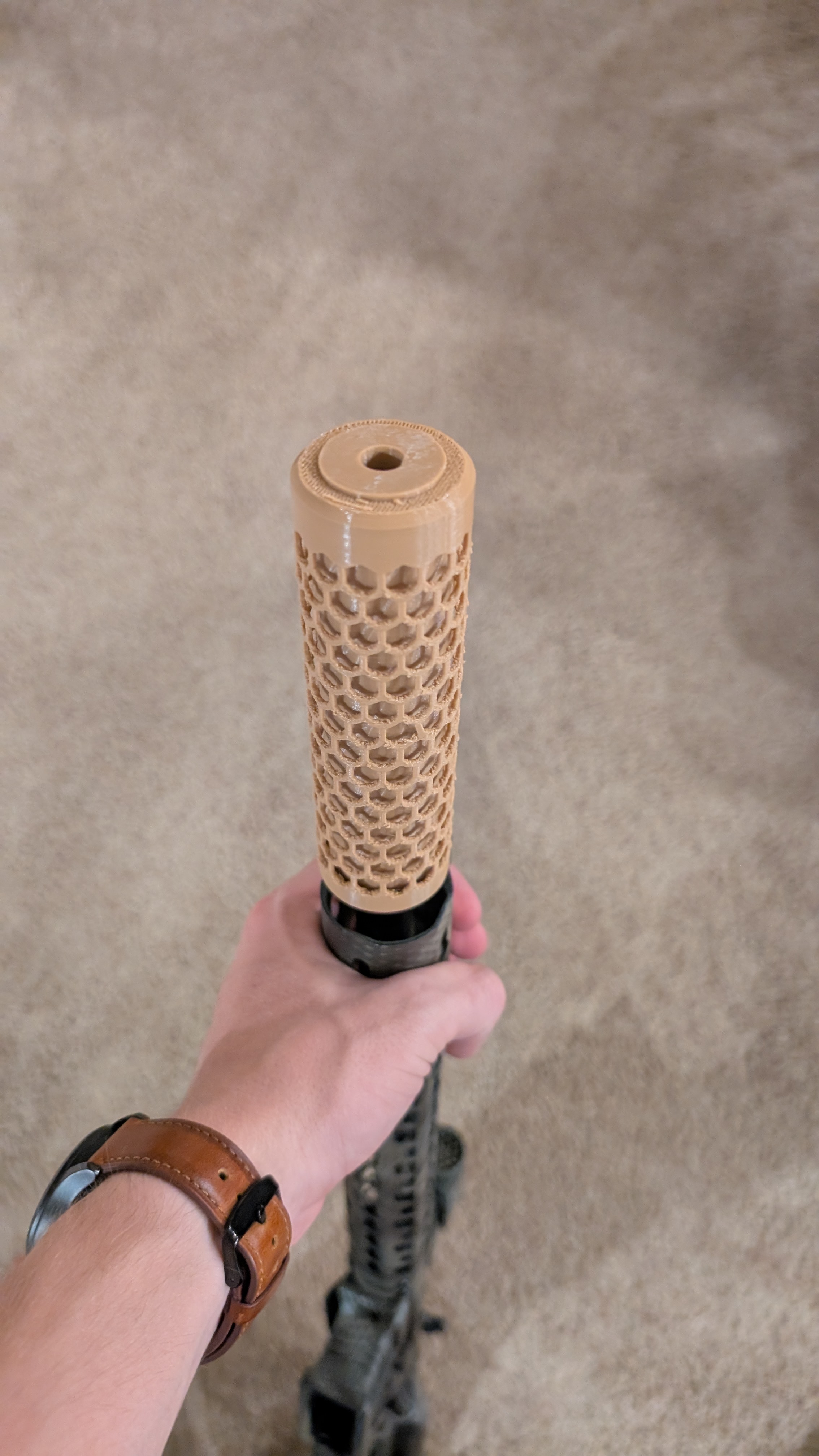 Honeycomb Suppressor Airsoft