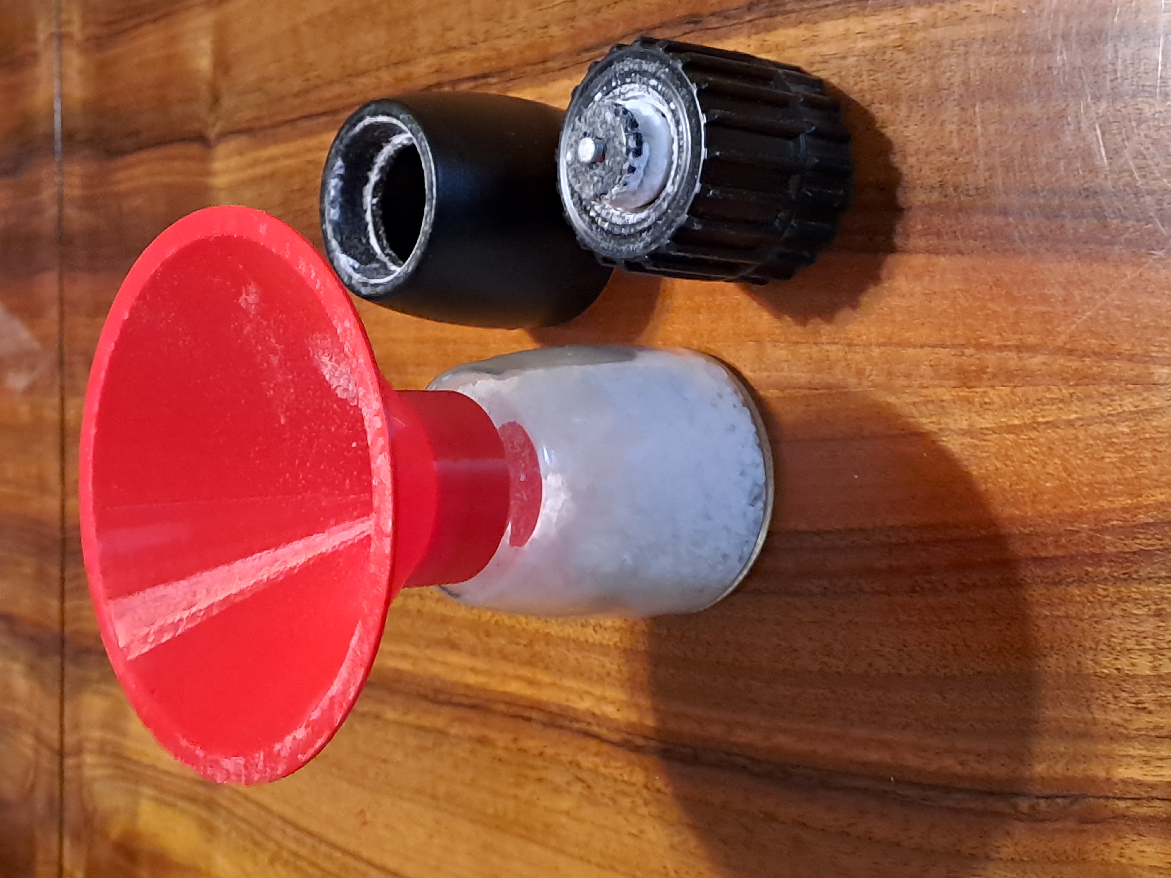 Filling funnel for Ikea salt/pepper/spice grinder