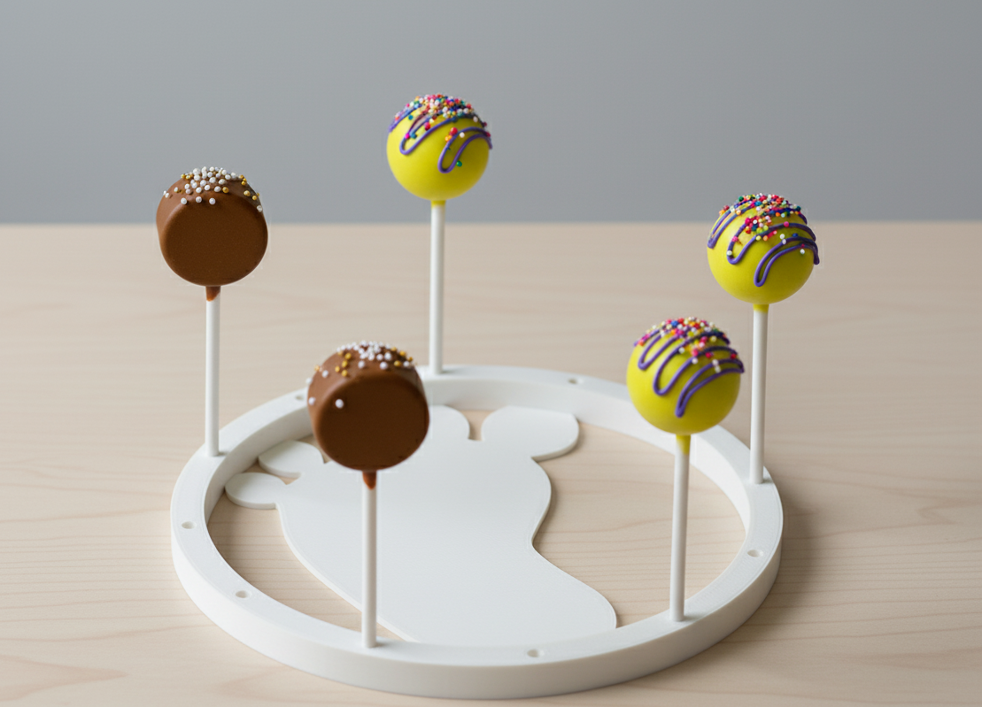 Baby Foot Cake Pops Display Stand