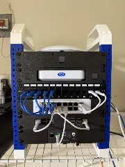 10 Inch Server Rack Cable management plate by Hobbyist Notes | Download ...