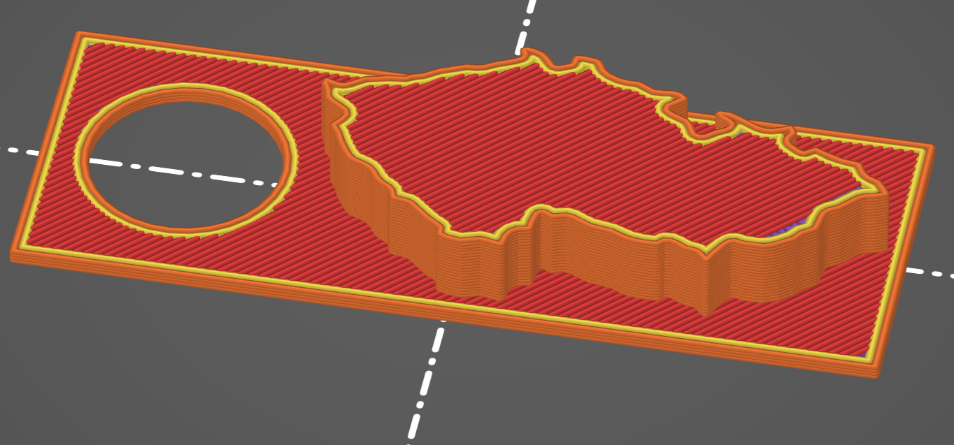 Czech map keychain V2 — miniatura 2