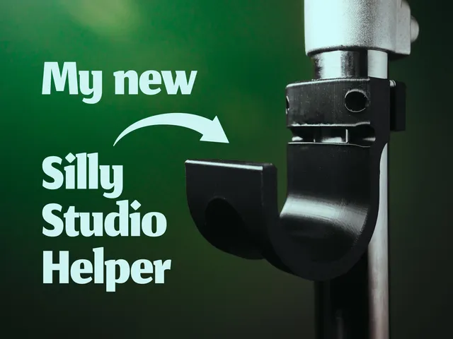 Silly Guy - A cable holder for photography studios