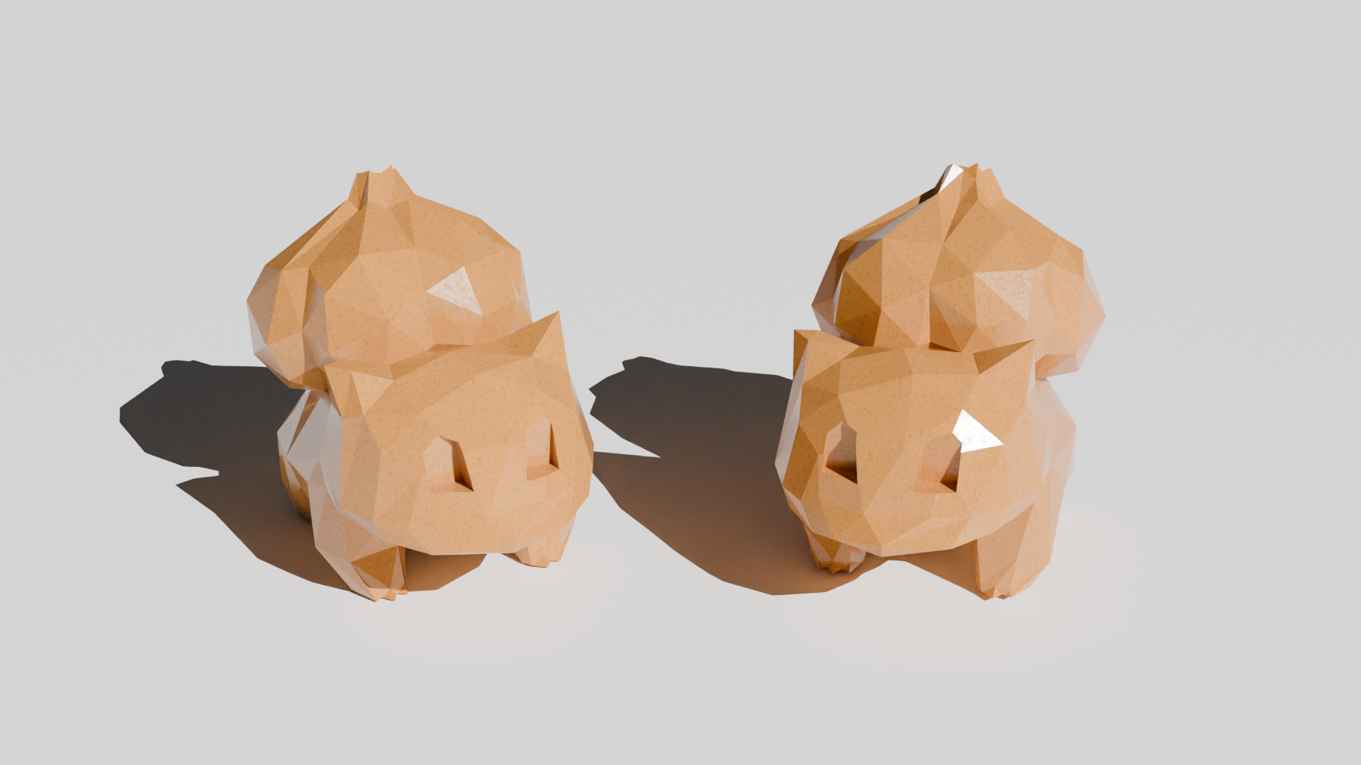 Low Poly Bulbasaur — thumbnail 2