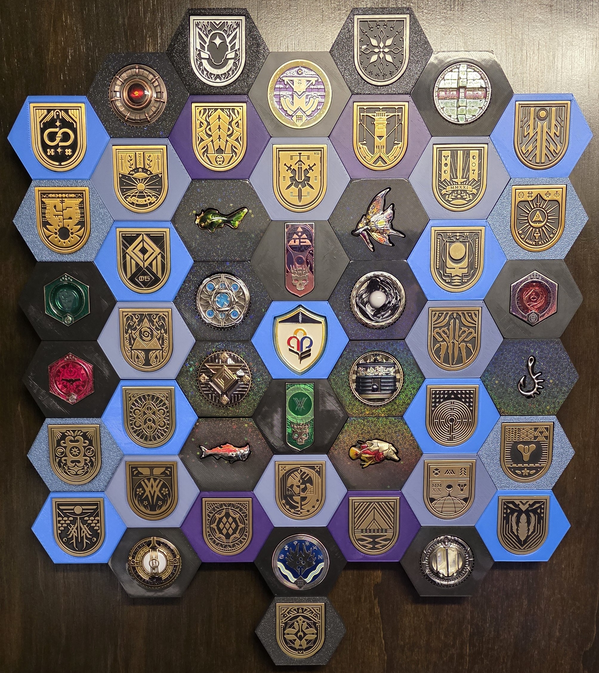 Destiny 2 Seal/Pin Holder - Modular, Magnetic
