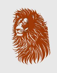 wall art lion