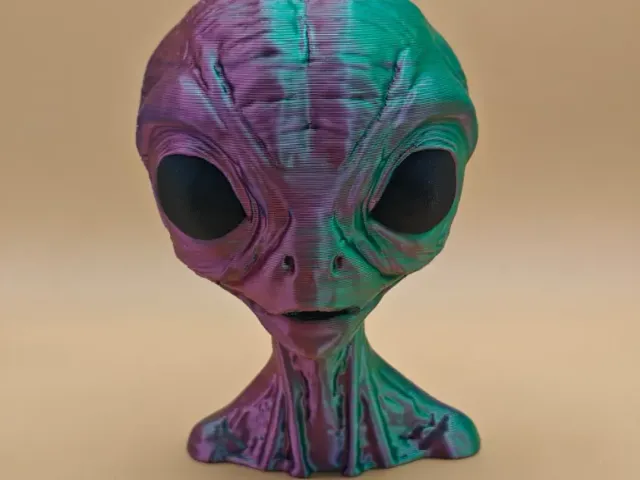 Alien Head - Multipart