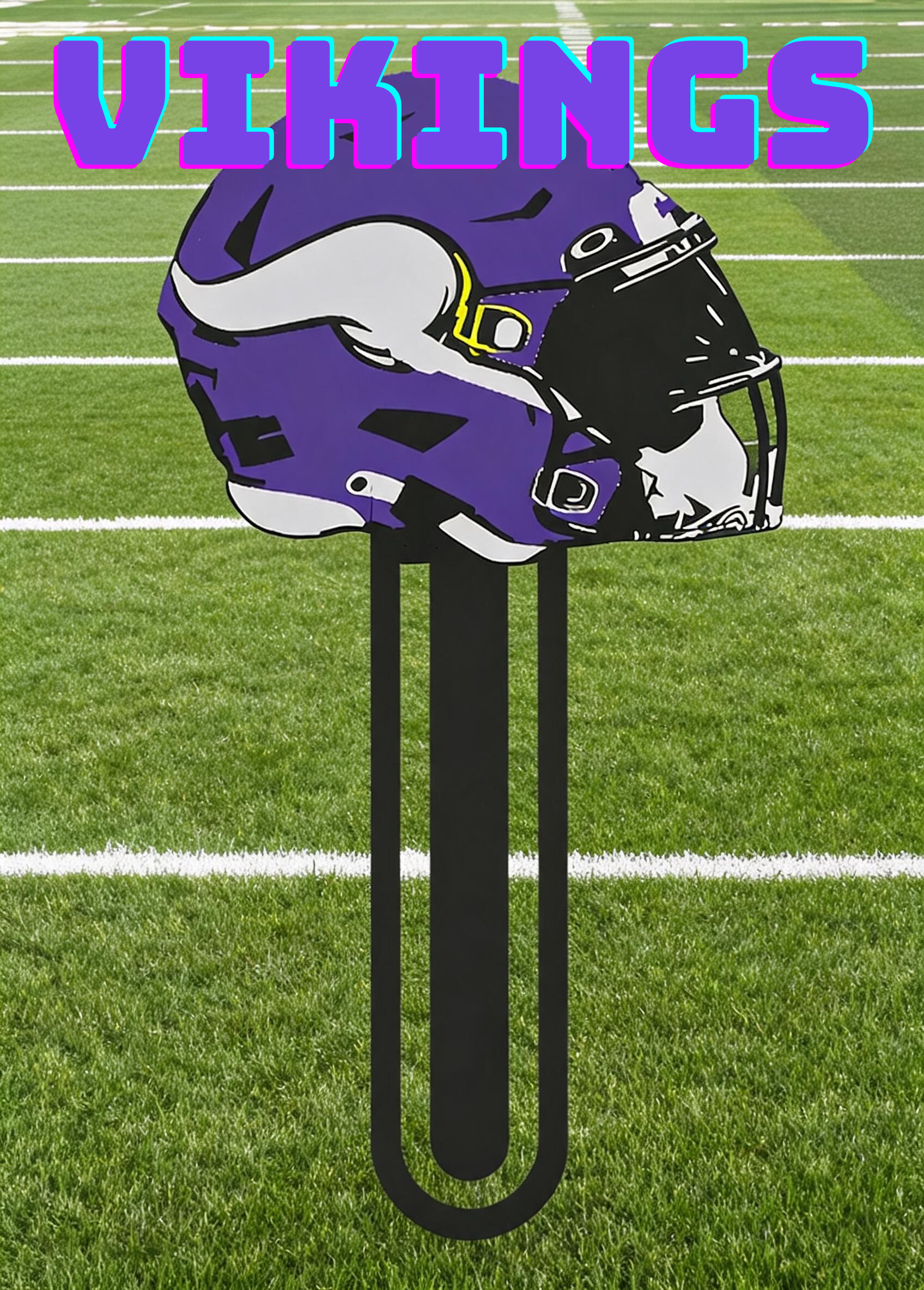Vikings helmet bookmark