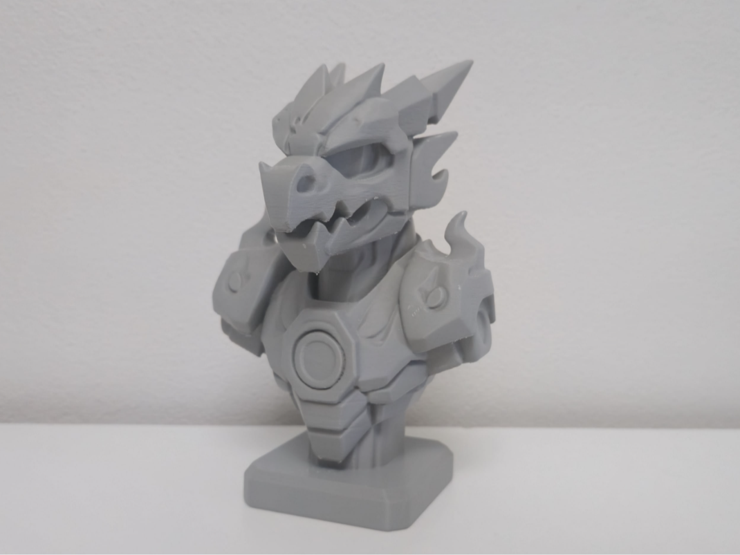 Armored Dragon Bust