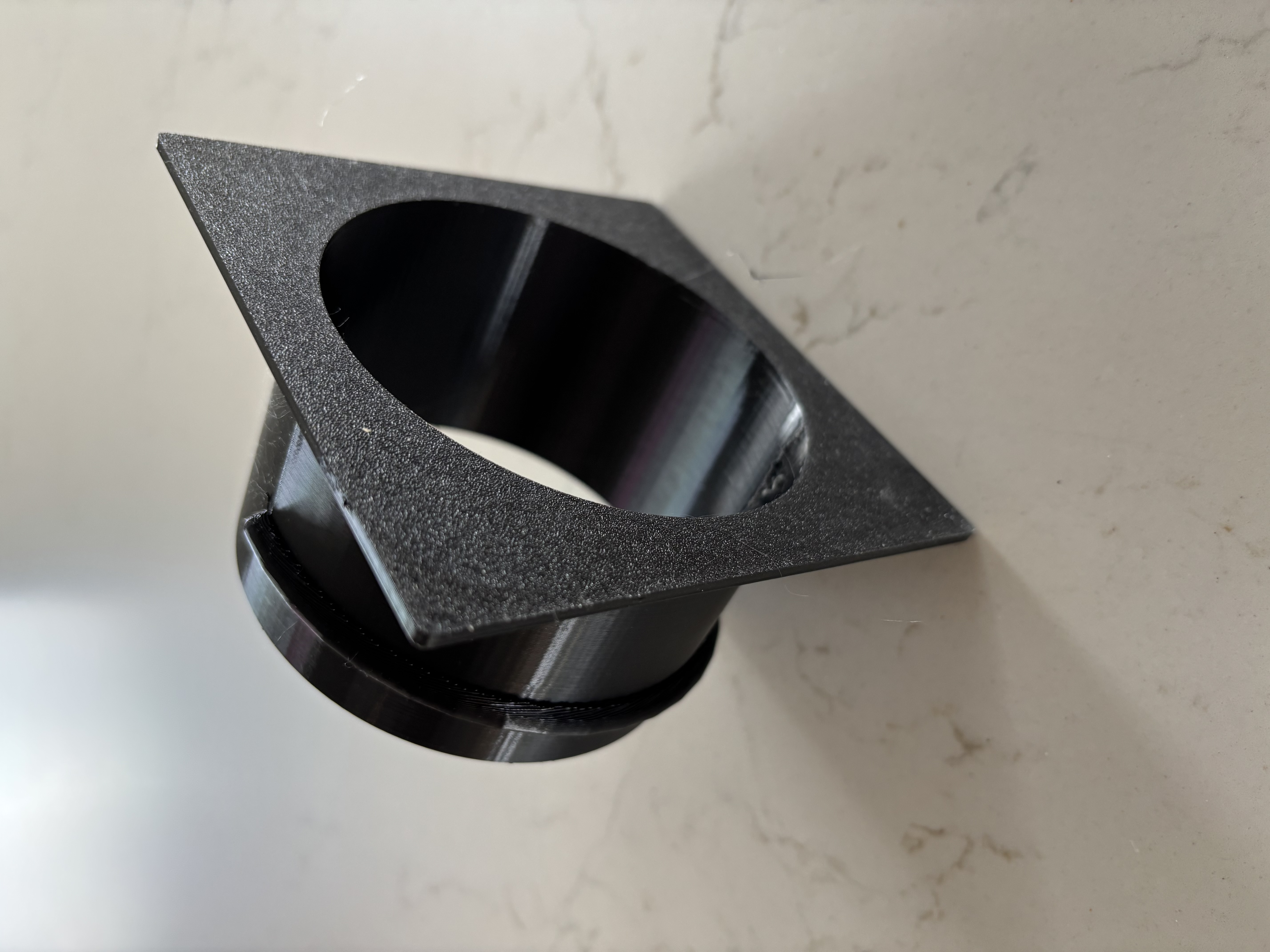 Extraction tube wall coupling 100mm