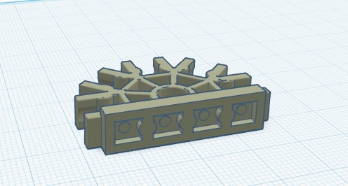 Lego to knex adapter